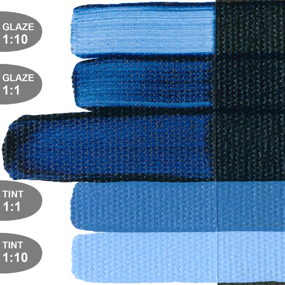 Golden Open 2oz. Prussian Blue Hue S4