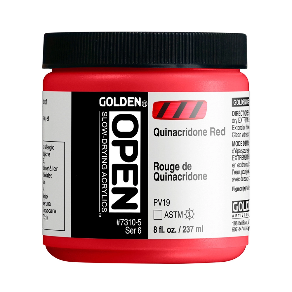 Golden Open 2oz. Quinacridone Red S6