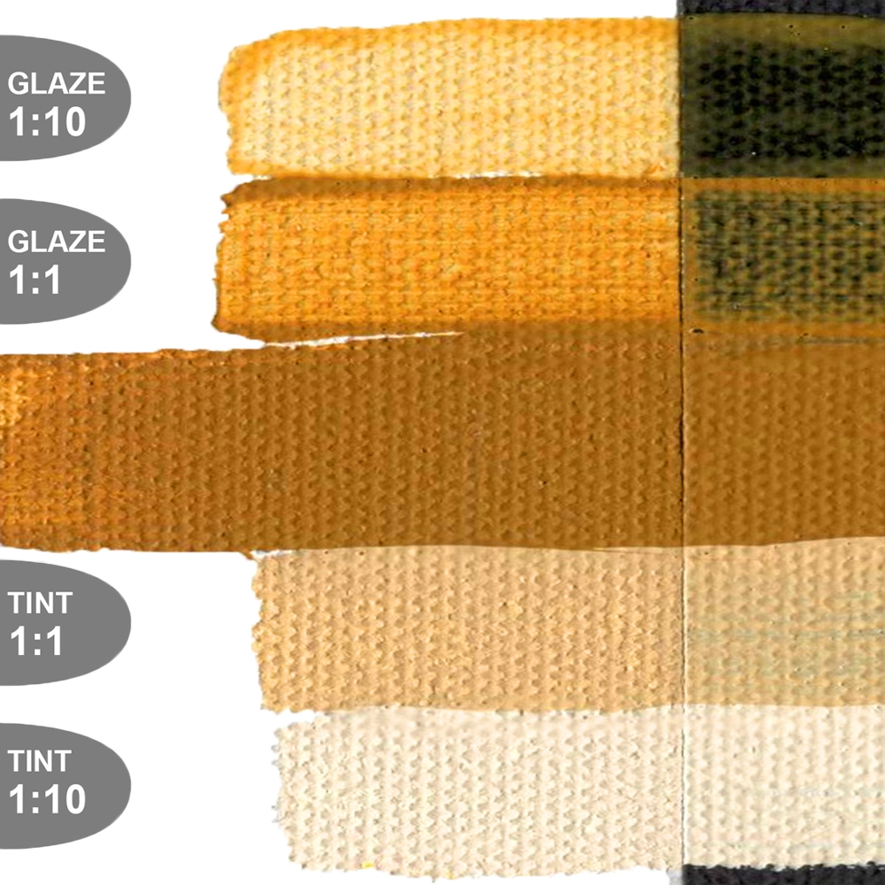 Golden Open 2oz. Raw Sienna S1