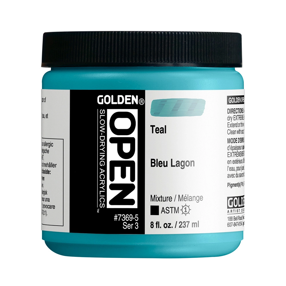 Golden Open 2oz. Teal S3