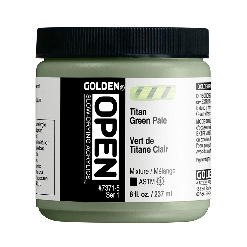 Golden Open 2oz. Titan Green Pale S1