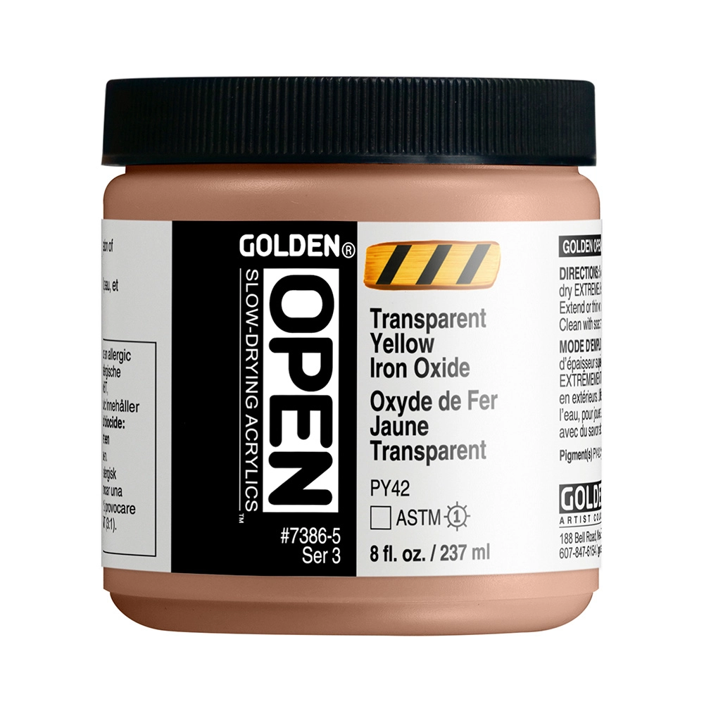 Golden Open 2oz. Transparent Yellow Iron Oxide S3