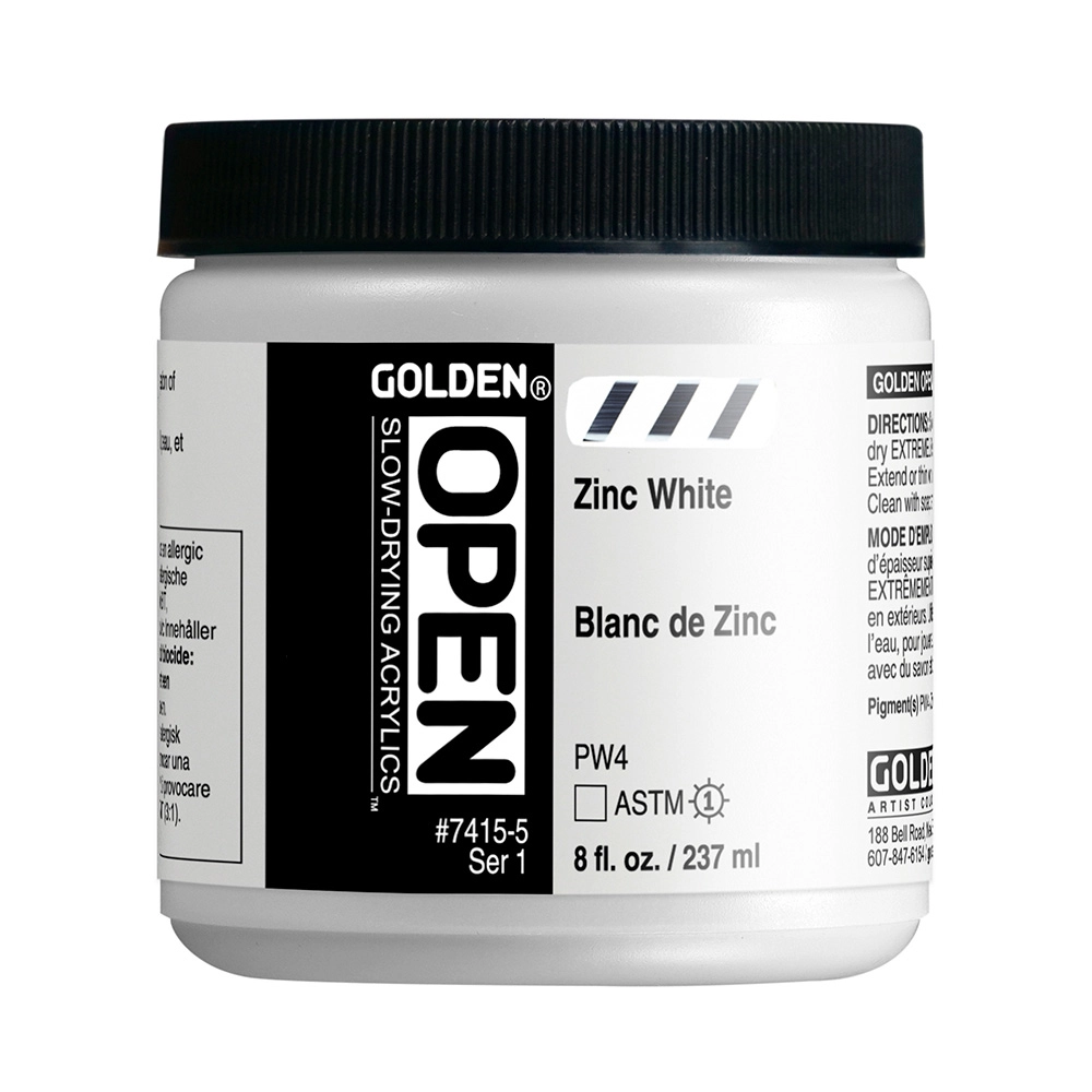 Golden Open 2oz. Zinc White S1