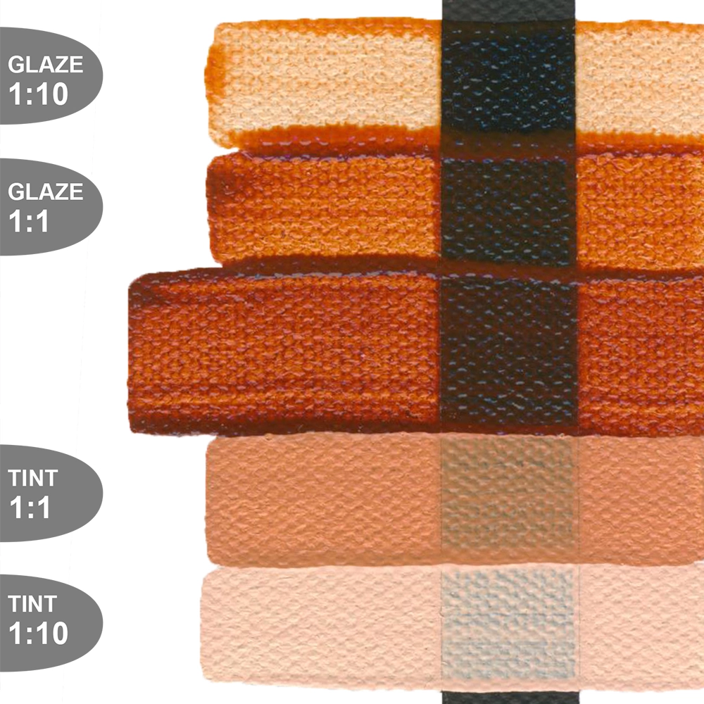 Golden Fluid 1oz. Transparent Red Iron Oxide S3