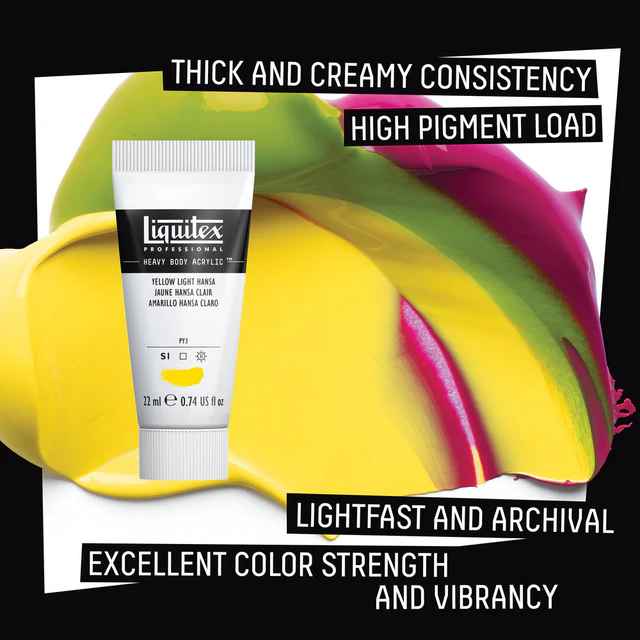 Liquitex Heavy Body Acrylic Set Vibrant 6x22ml **ND**