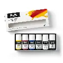Liquitex Soft Body Acrylics 6x59ml Set Mixing **ND**