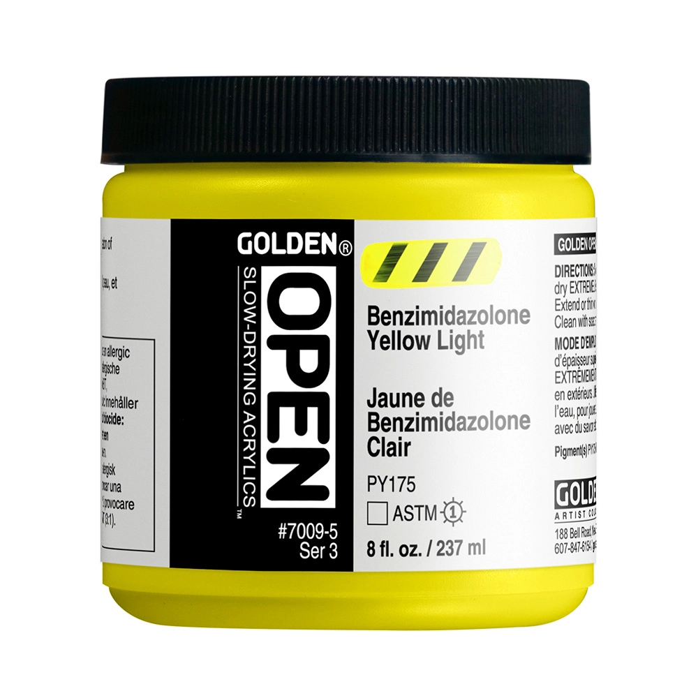 Golden Open 2oz. Benzimidazolone Yellow Lt S3