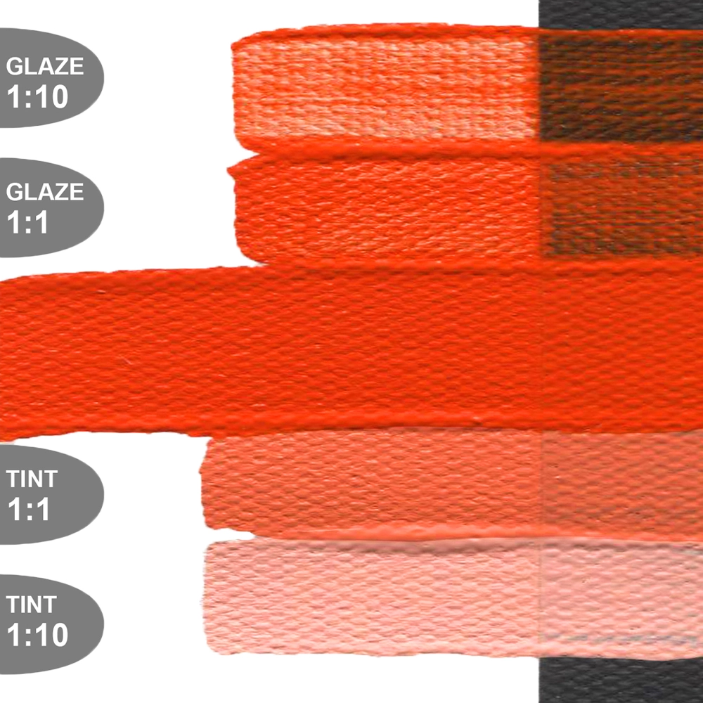 Golden Open 2oz. C.P. Cadmium Red Light S9