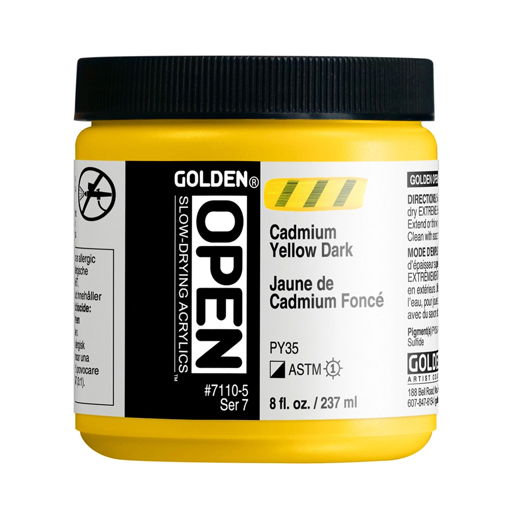Golden Open 2oz. C.P. Cadmium Yellow Dark S7