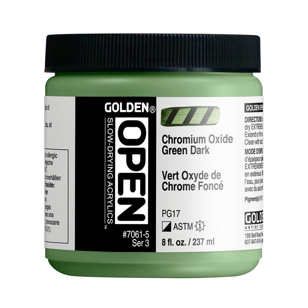 Golden Open 2oz. Chromium Oxide Green Dark S3