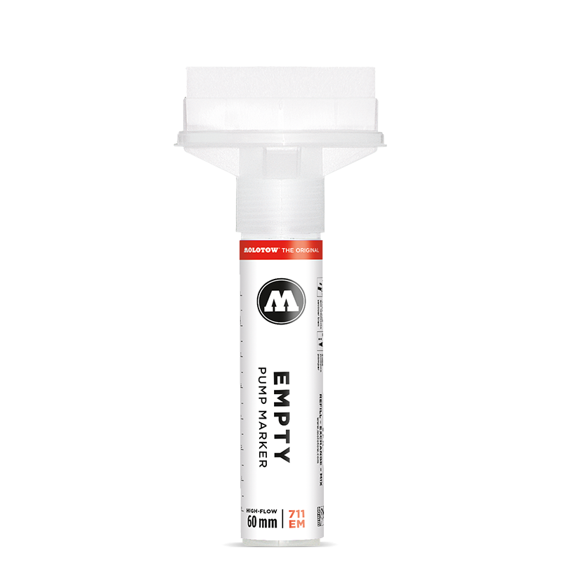 Molotow Paint Marker 60mm Wide Empty Marker 711.000 **ND**