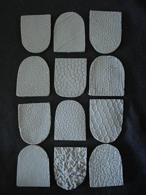 Monster Clay Texture Stamps - #2 Set of 12 **ND**