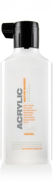 Montana Acrylic Paint Markers Empty - Refill Bottle 180ml **ND**
