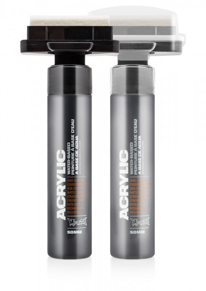 Montana Acrylic Paint Markers Extra Wide 50mm - Black **ND**