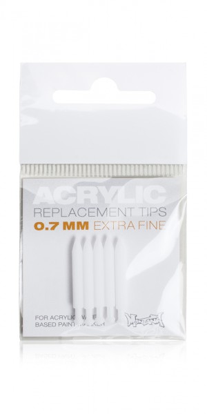 Montana Acrylic Paint Markers Nibs - Xfine 0.7mm - 5pk **ND**