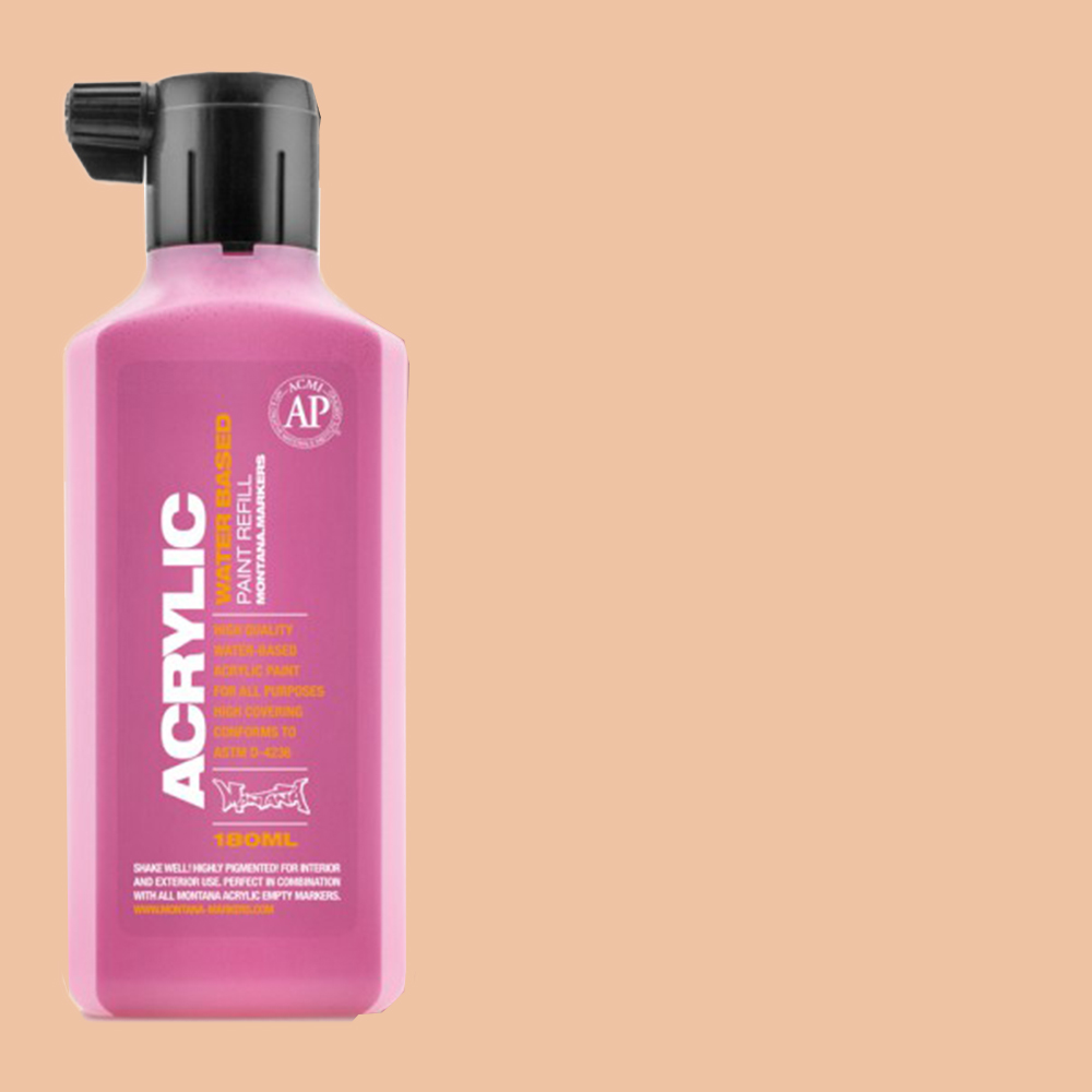 Montana Acrylic Paint Markers Refill Bottle 180ml - Make Up **ND**