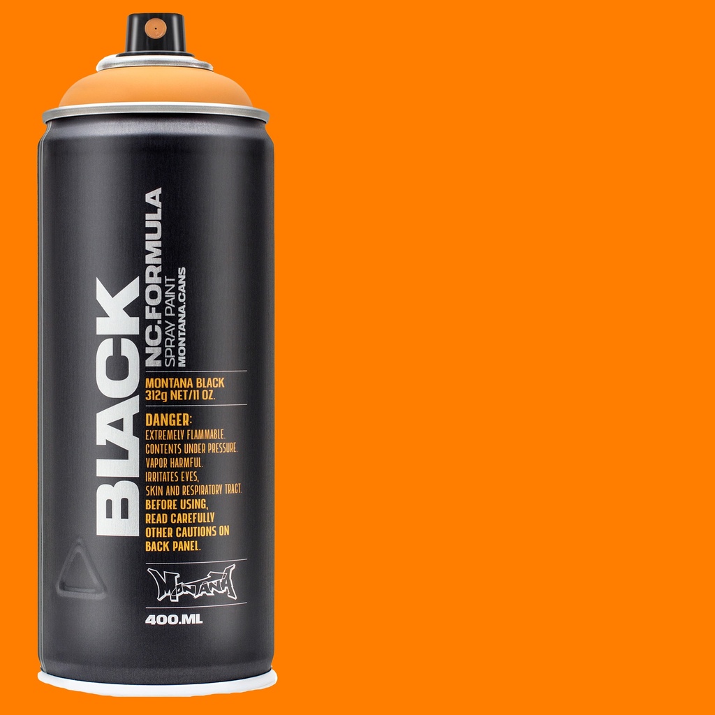 Montana BLACK Spray Infra Orange - 400ml **ND**