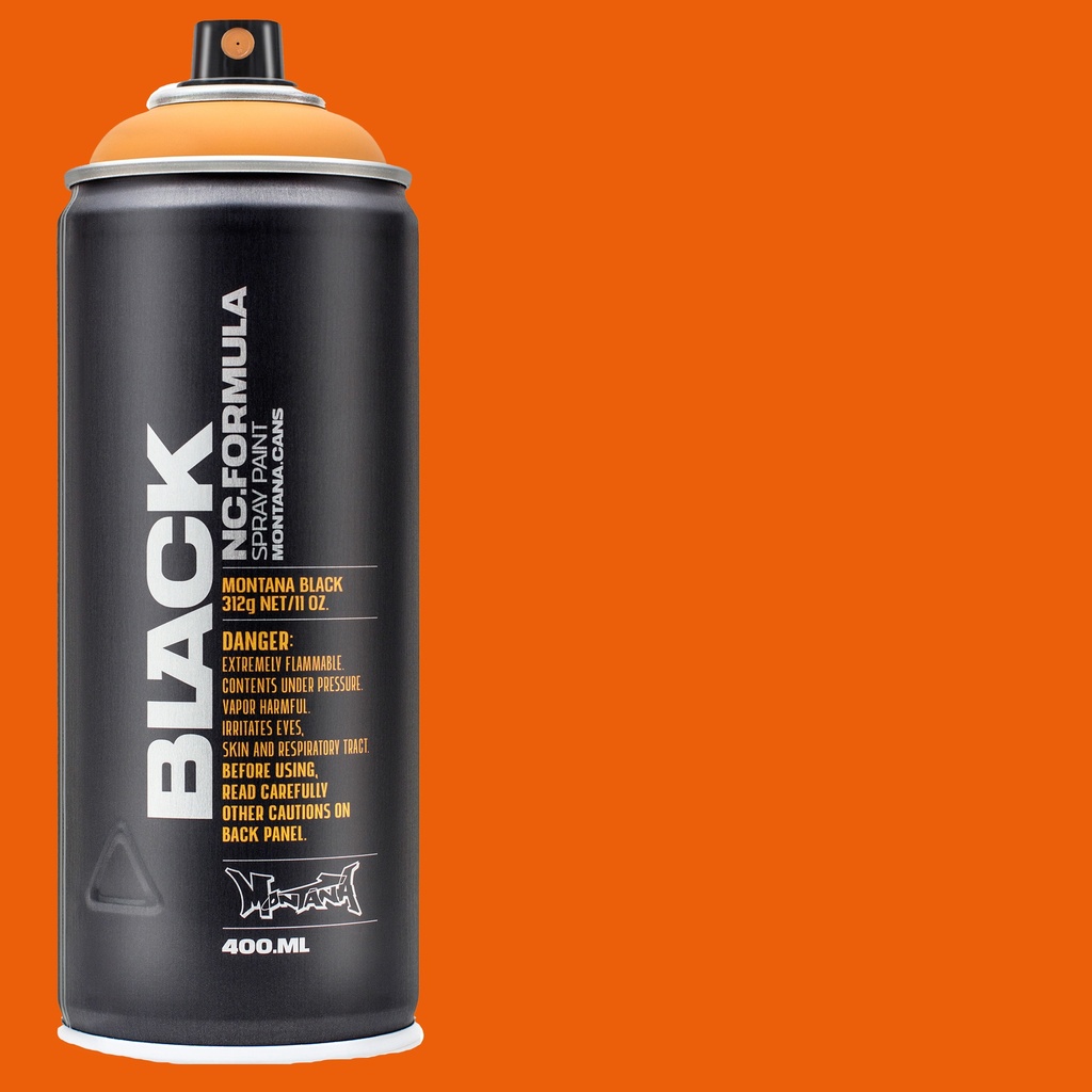 Montana BLACK Spray Power Orange - 400ml **ND**