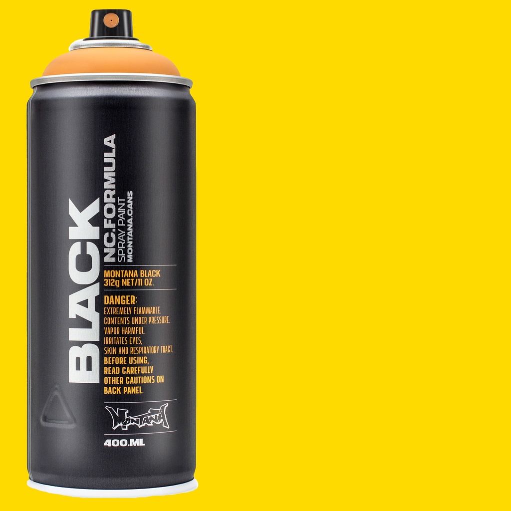 Montana BLACK Spray Power Yellow - 400ml **ND**