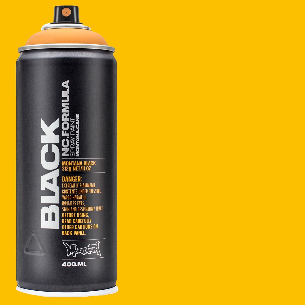 Montana BLACK Spray Yellow - 400ml **ND**