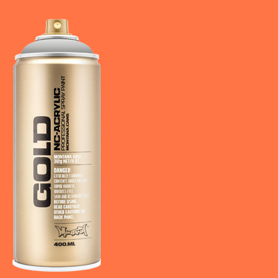 Montana GOLD Spray Power Orange - 400ml **ND**