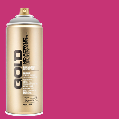 Montana GOLD Spray Shock Pink - 400ml **ND**