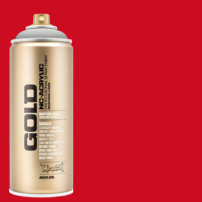 Montana GOLD Spray Shock Red - 400ml **ND**