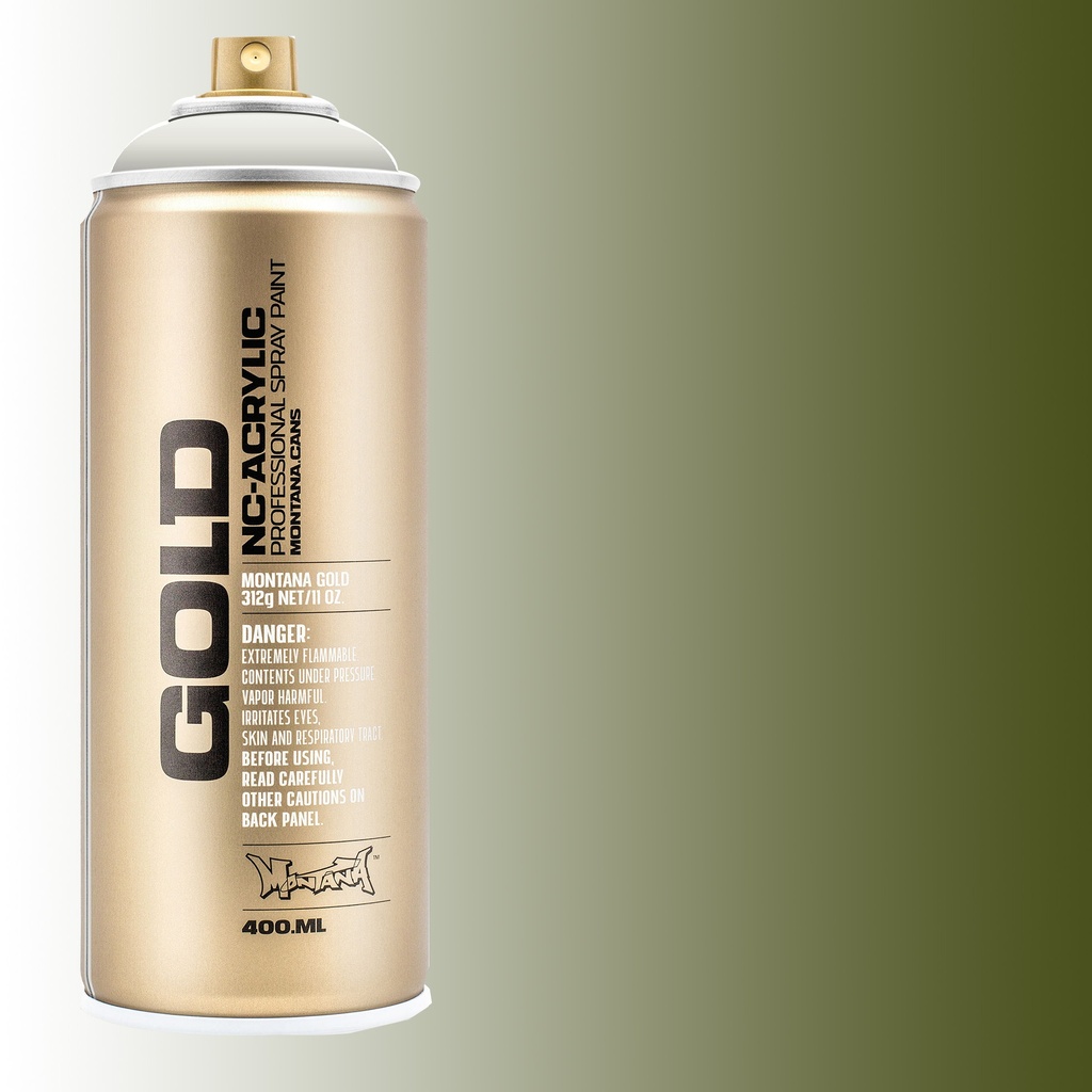 Montana GOLD Spray Transparent Olive Green - 400ml **ND**