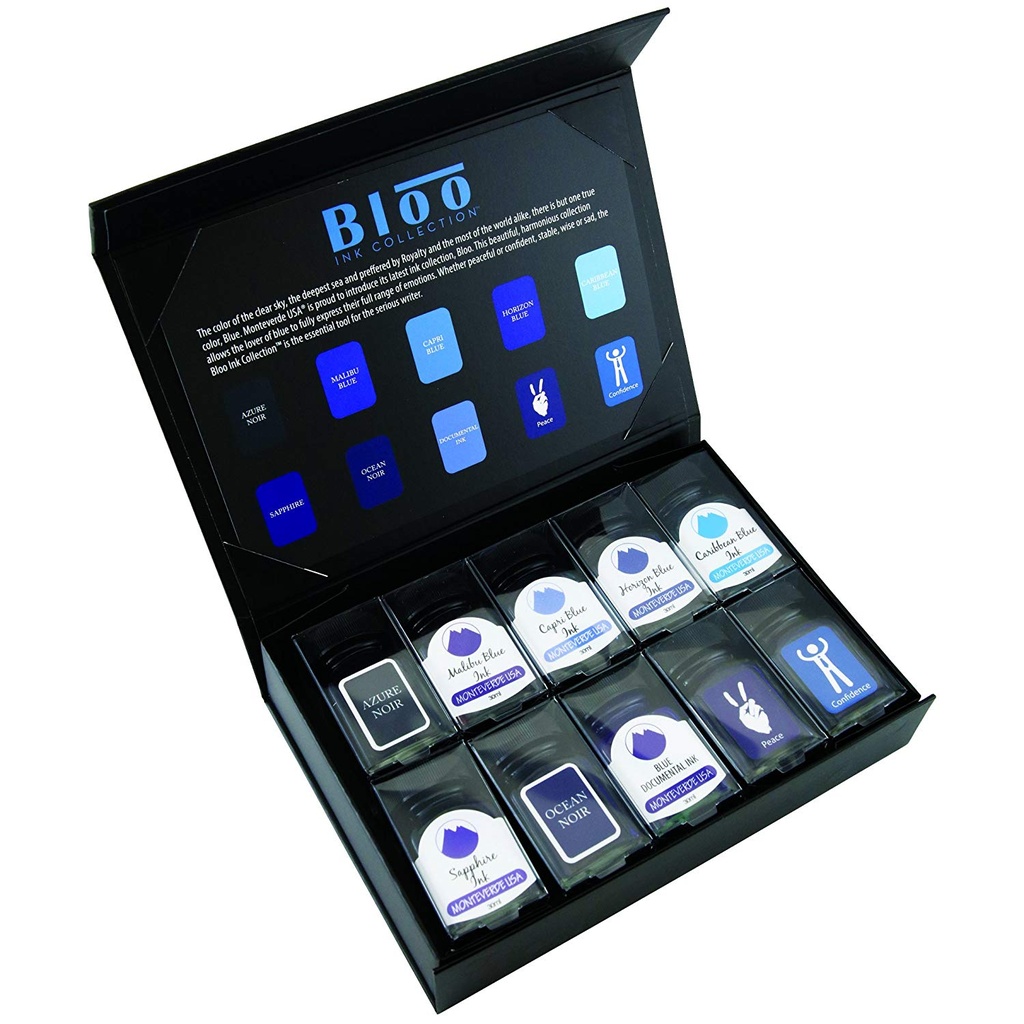 Monteverde 10 Piece Ink Gift Set Bloo Collection