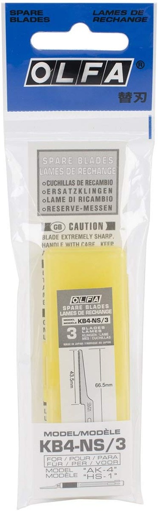 Olfa Blades 3pk KB4-NS/3
