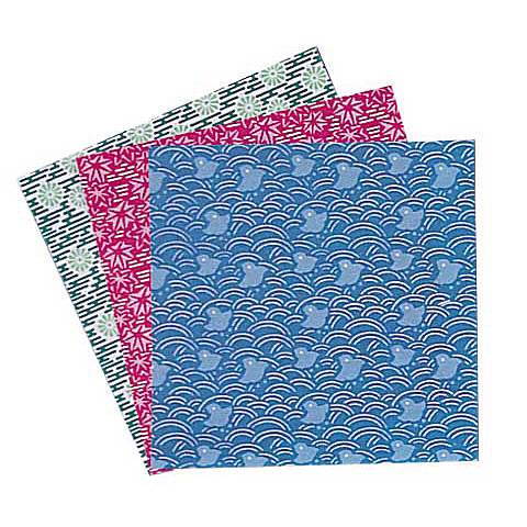 Origami Yasutomo Folk Art 16 shts 5 7/8x 5 7/8