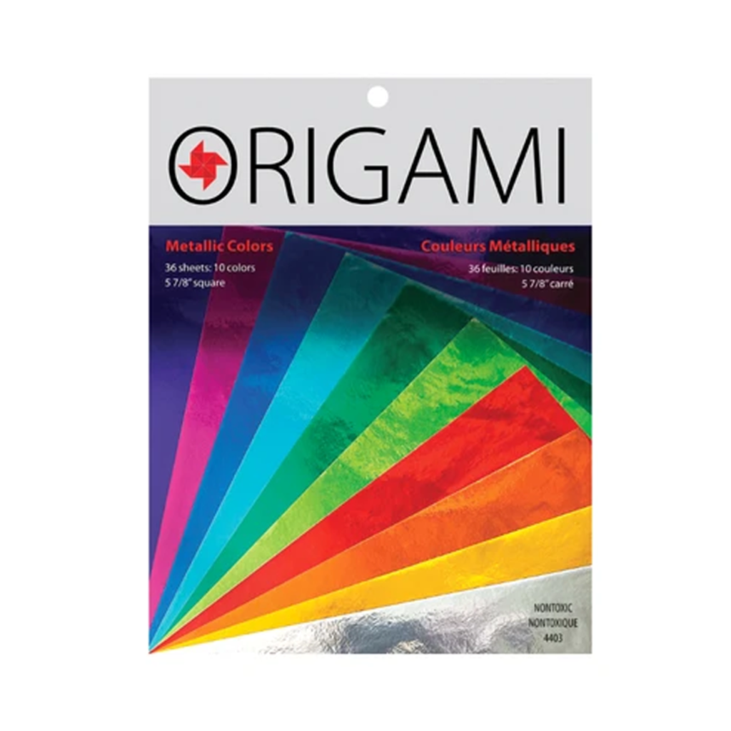 Origami Yasutomo Metallic Colours 36 shts 5 7/8x 5 7/8