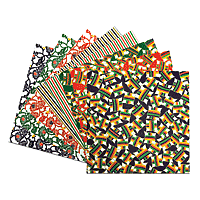 Origami Yasutomo Yuzen Patterns 24shts 5 7/8x 5 7/8