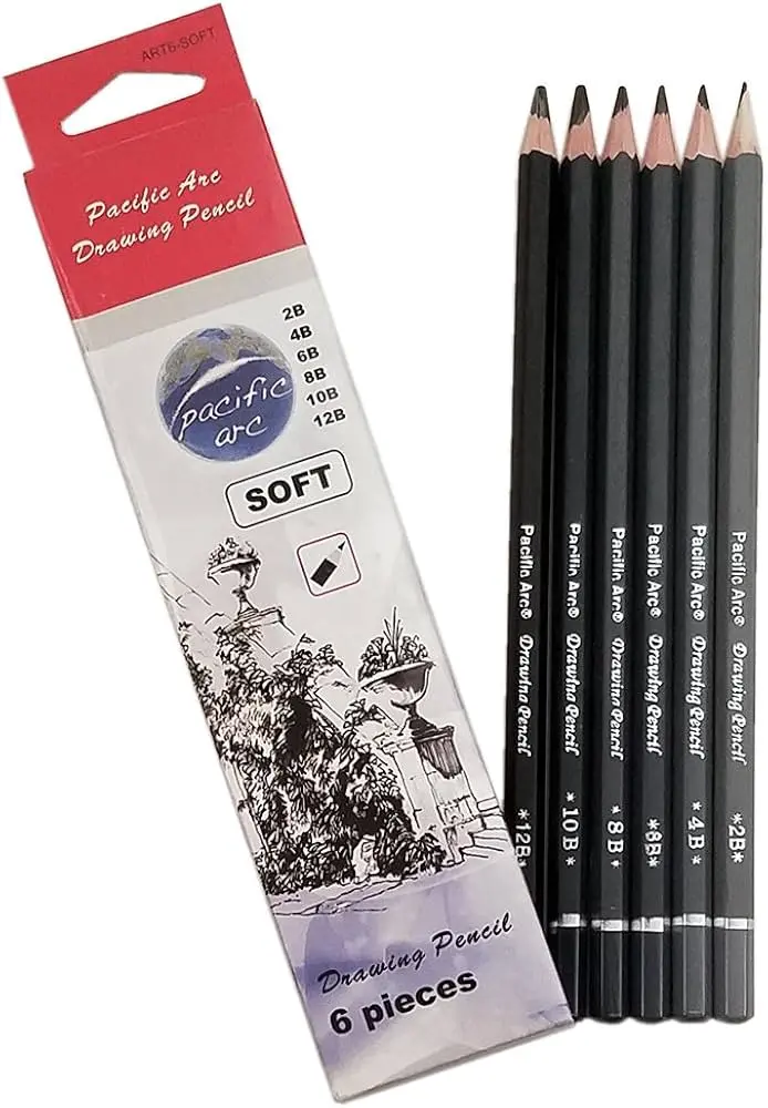 Pacific Arc Drawing Pencil Soft Art 6