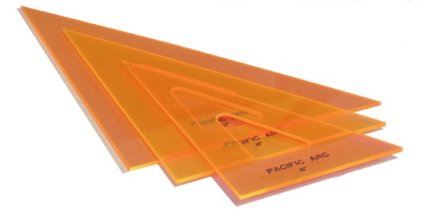 Pacific Arc Triangle Fluorescent 45/90 - 12" **ND**