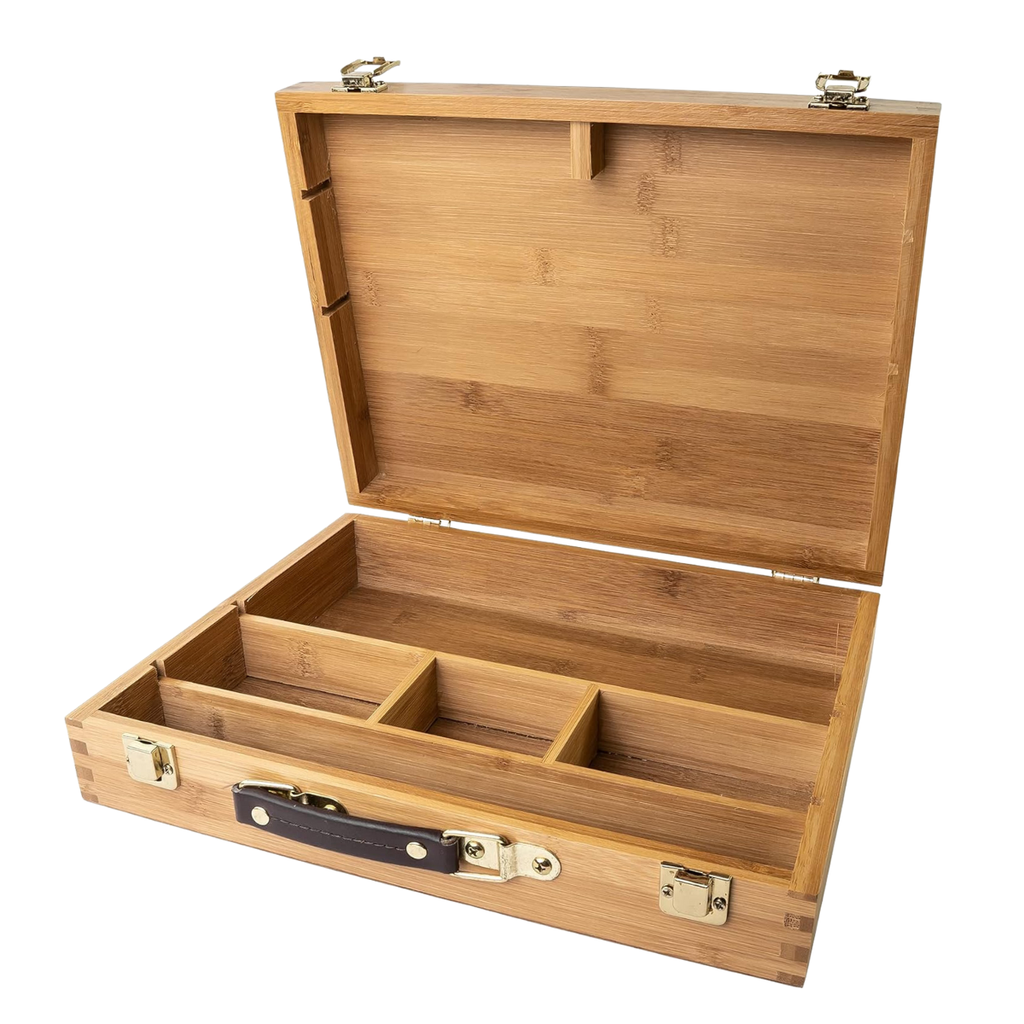 Pacific Arc Zacate Bamboo Paint and Tool Box **ND**