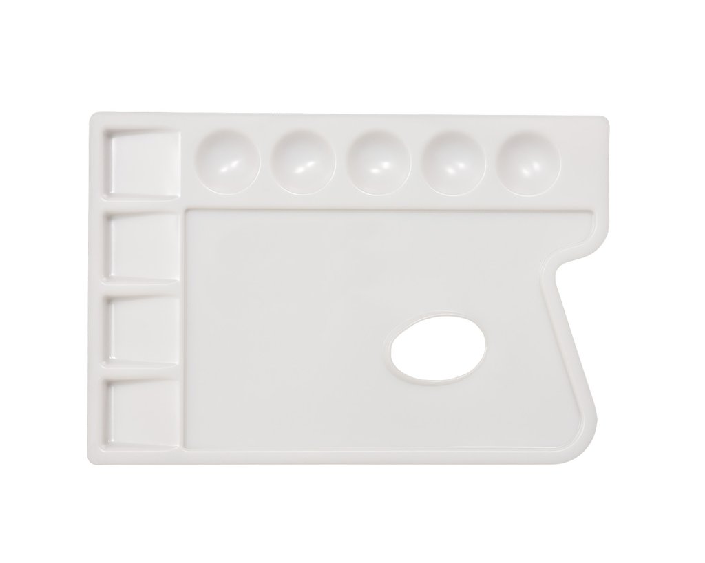 Palette Richeson Plastic 9 Well Rectangle