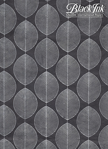 Paper Beech Leaves - white/black **ND-SO**