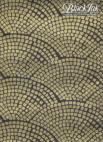 Paper Gold Pavers - Gold/black **ND-SO**