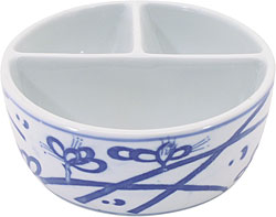 Paragon Porcelain Palette 3 Well Brush Washer **SO**