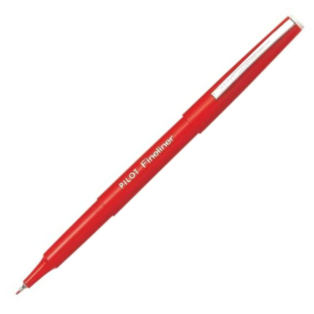 Pilot Fineliner Red