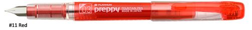 Platinum Fountain Pen Preppy F 03 Red