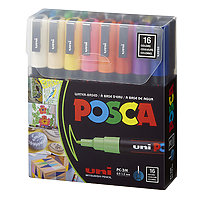 Posca PC-3M Set of 16 Basic Colours **ND**