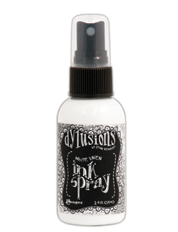Ranger Dylusions Ink Spray 2oz White Linen **ND**