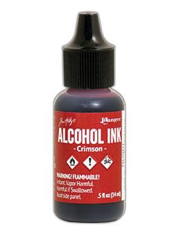 Ranger Tim Holtz Alcohol Ink 14ml Crimson **ND**