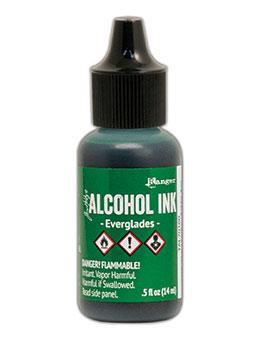 Ranger Tim Holtz Alcohol Ink 14ml Everglades **ND**