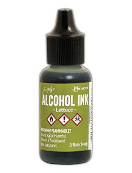 Ranger Tim Holtz Alcohol Ink 14ml Lettuce **ND**