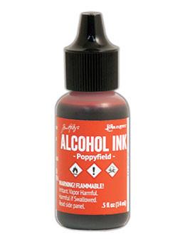 Ranger Tim Holtz Alcohol Ink 14ml Poppyfield **ND**