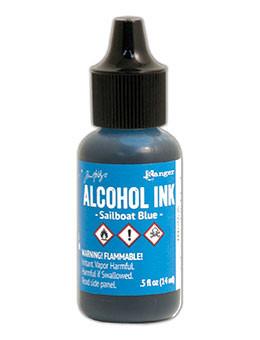 Ranger Tim Holtz Alcohol Ink 14ml Sailboat Blue **ND**