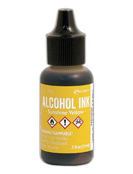 Ranger Tim Holtz Alcohol Ink 14ml Sunshine Yellow **ND**